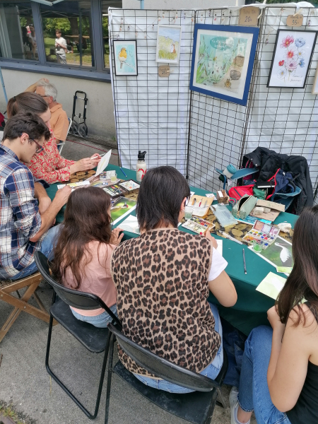 Mes élèves en action