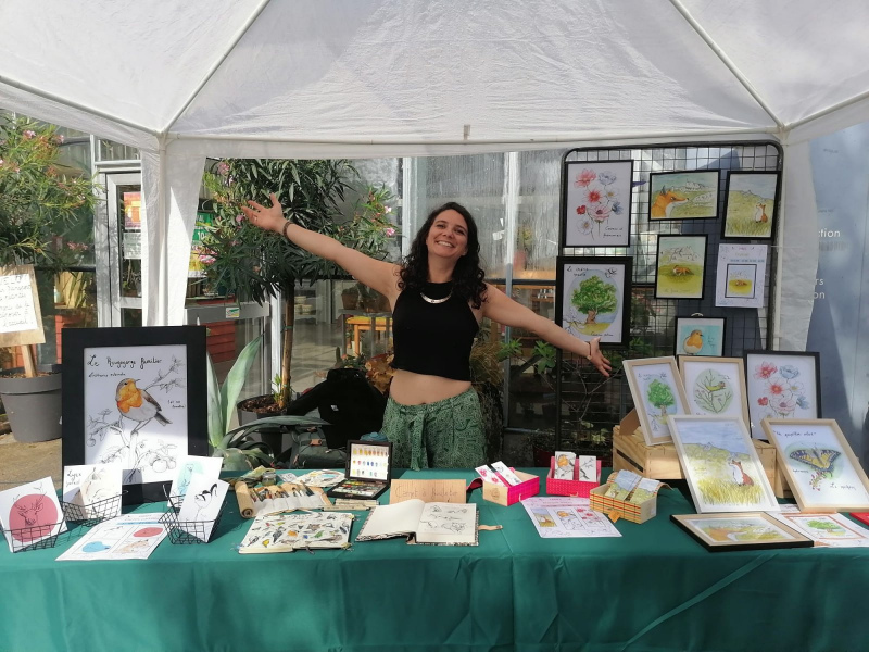 Estival du Dauphiné stand