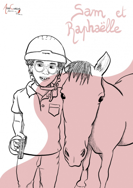 Rapahaëlle et Sam